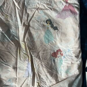 Pottery Barn Kids Disney Princess organic cotton duvet, 2 shams, 2 pillow cases